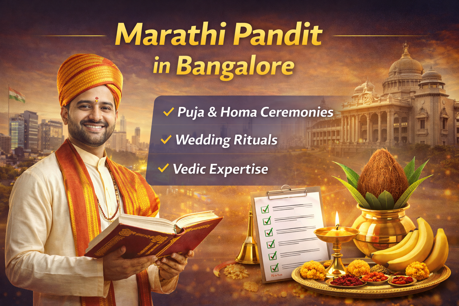 Marathi Pandit in Bangalore